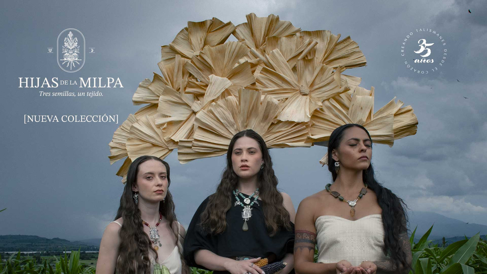 Hijas de la Milpa; 3 hermanas, 3 semillas, un tejido 🌙
