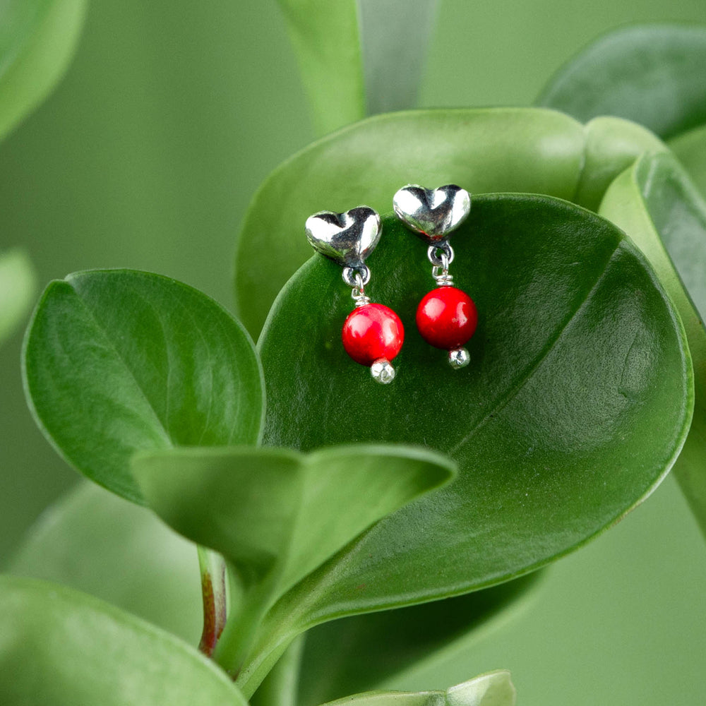 Aretes corazón mini