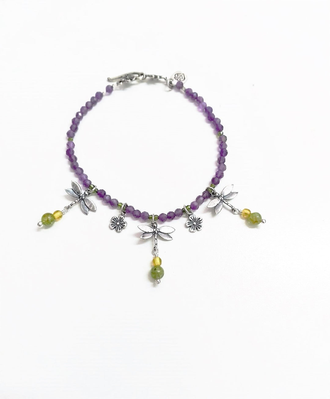 Three Mini Dragonflies Bracelet