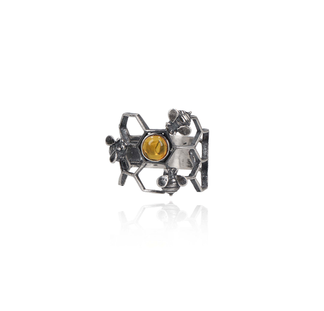 Honeycomb ring eleven chambers