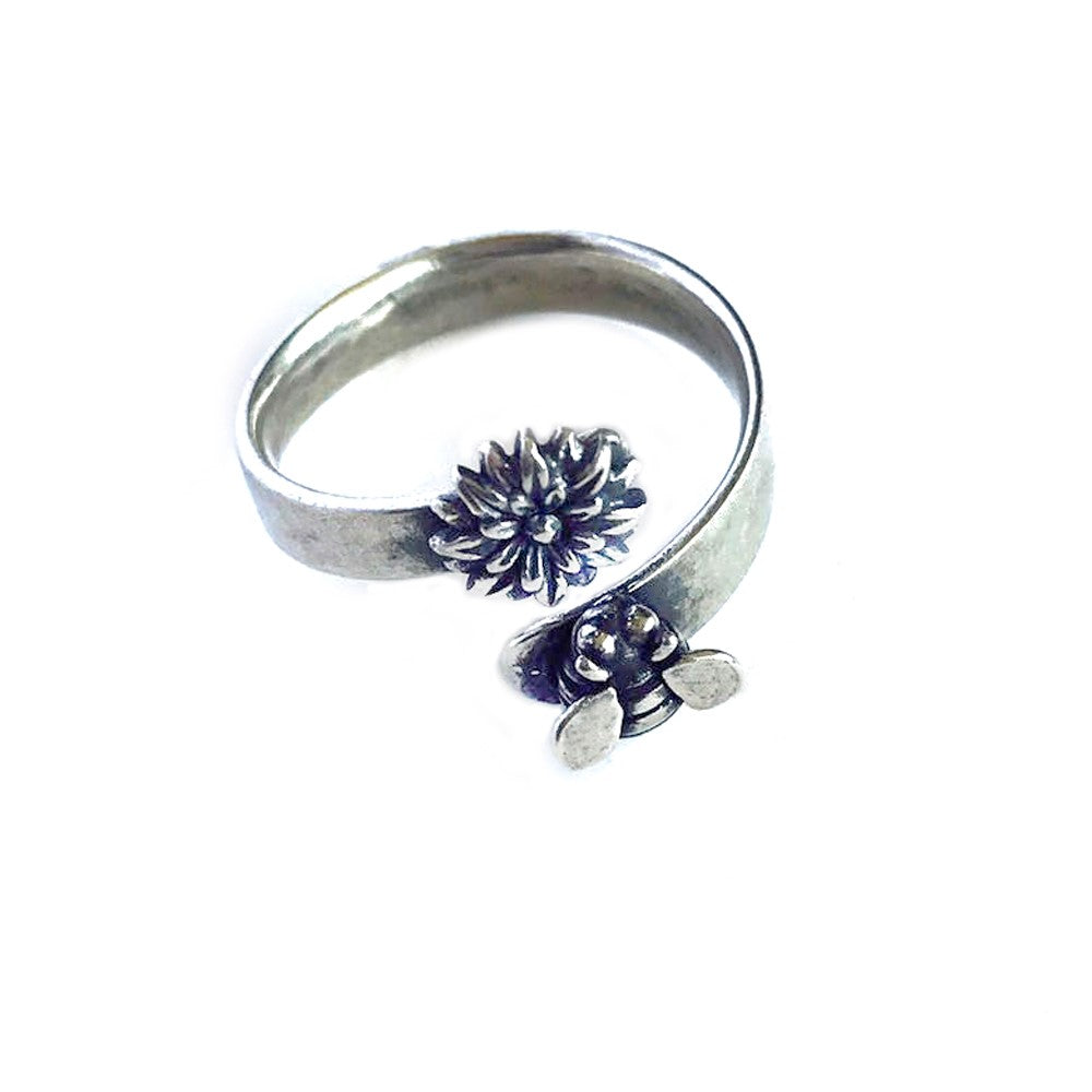 Anillo Abeja y cempazúchitl