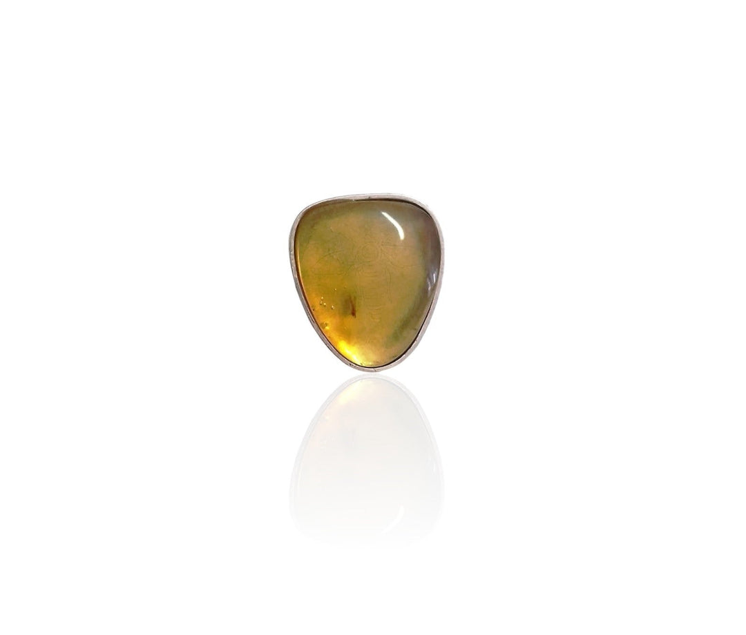 Anillo Ámbar Bisel