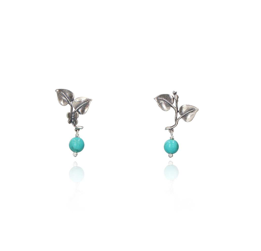 Aretes Hojas de Música
