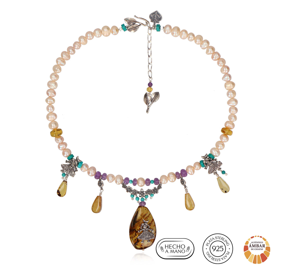 Collar Flor de la Inocencia