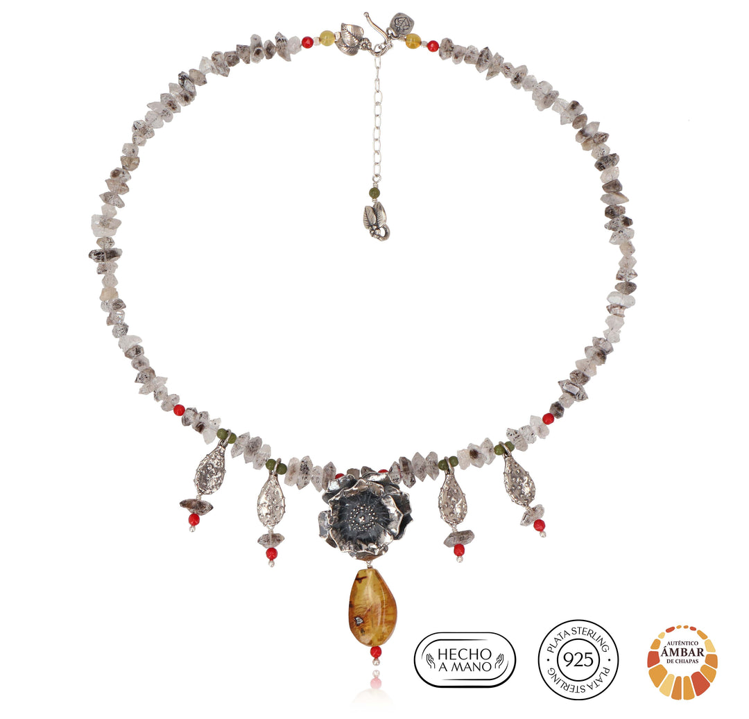 Collar Flor de Cactus