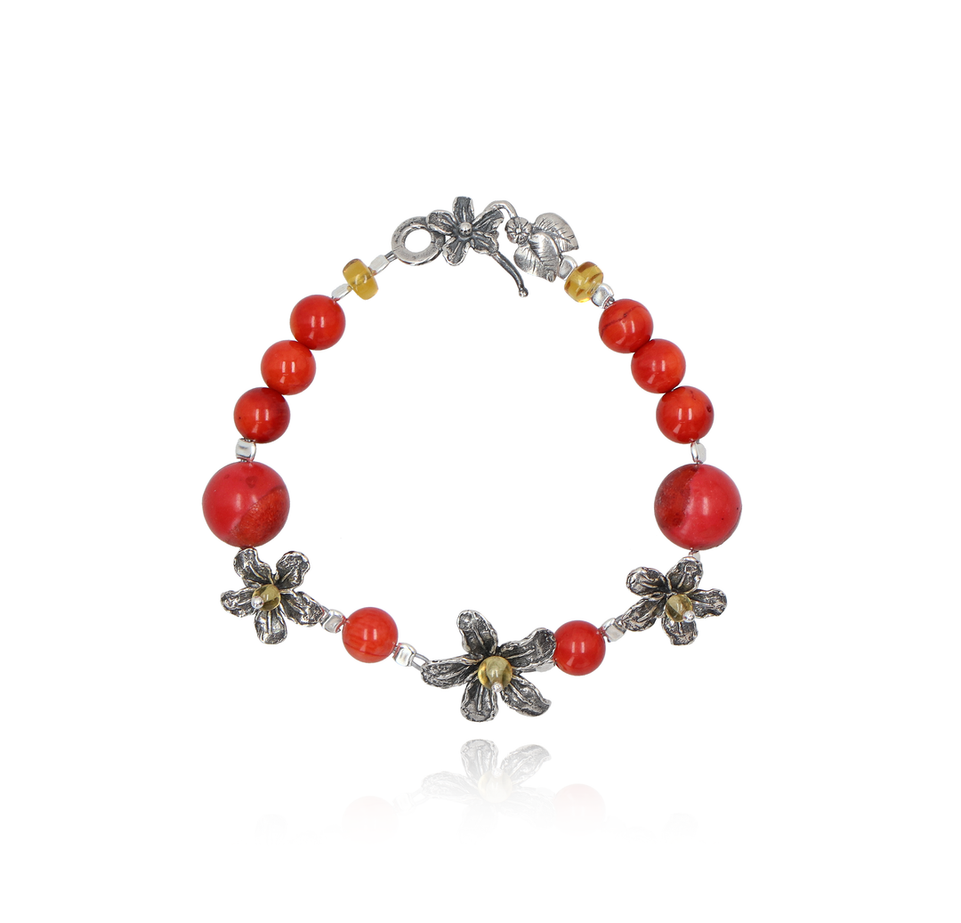 Pulsera 3 Flores