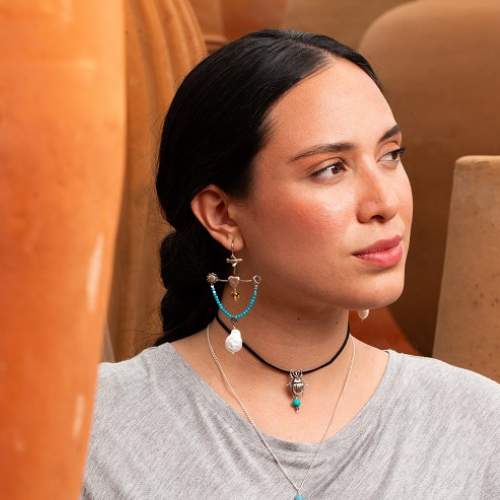 Aretes Veleta Paloma