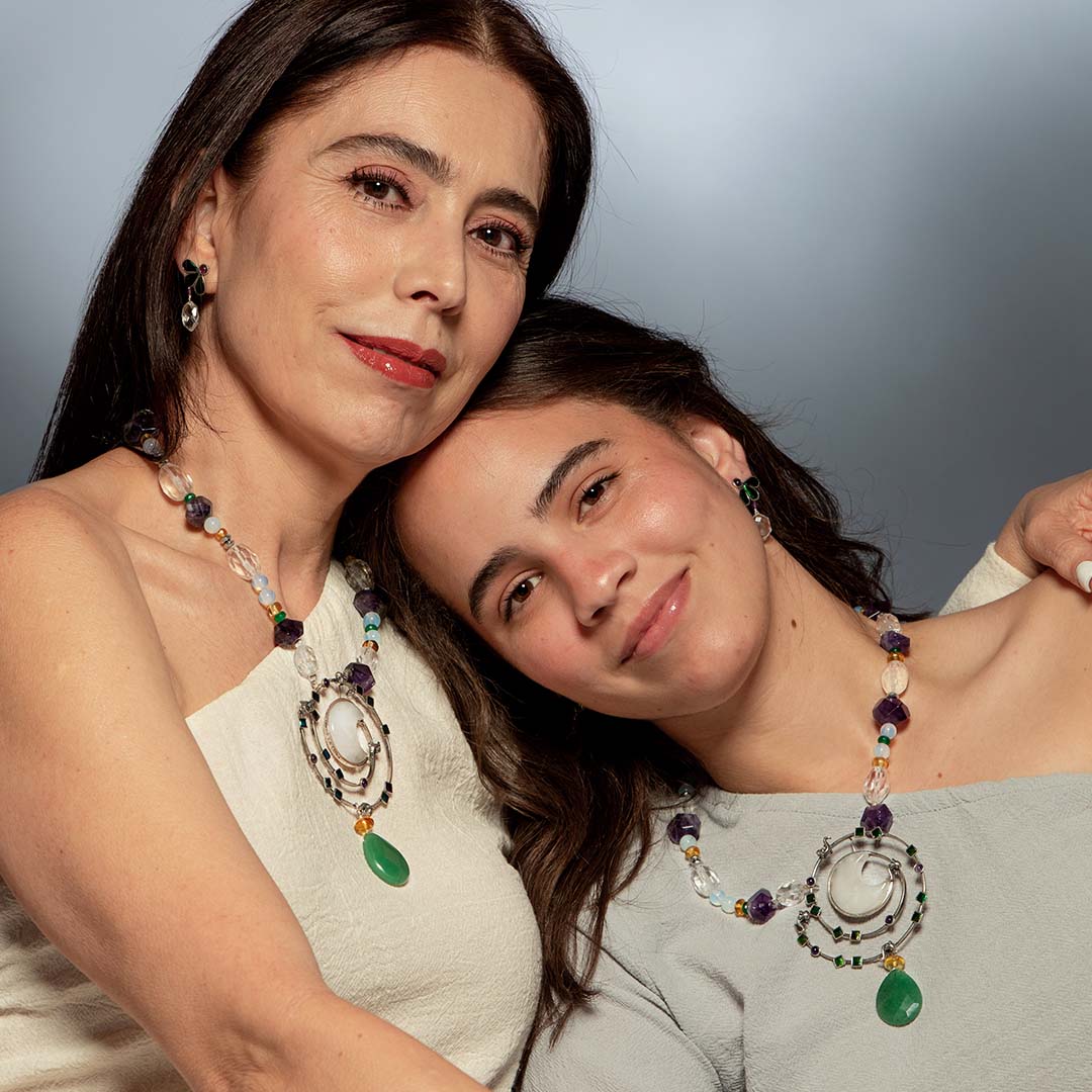 Collar Universo y Luna