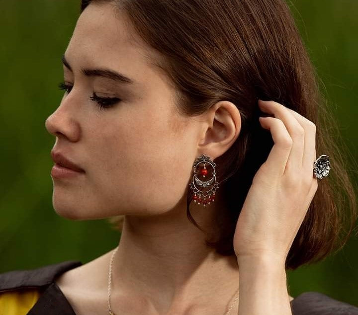 Aretes Arracada Antigua