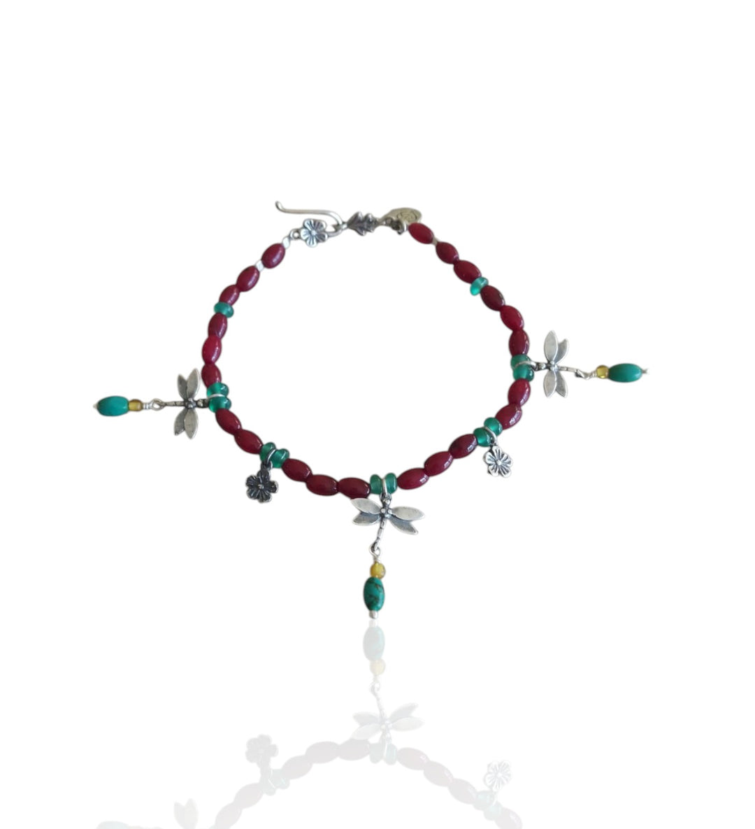 Three Mini Dragonflies Bracelet