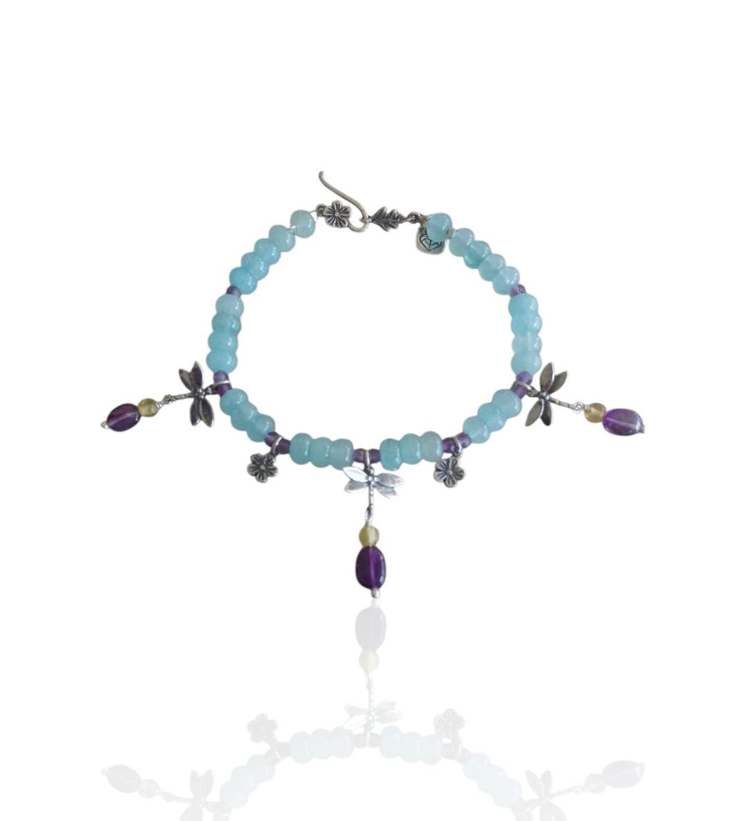 Three Mini Dragonflies Bracelet