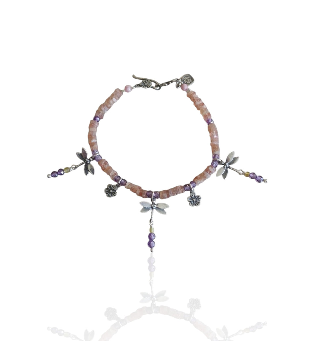 Three Mini Dragonflies Bracelet