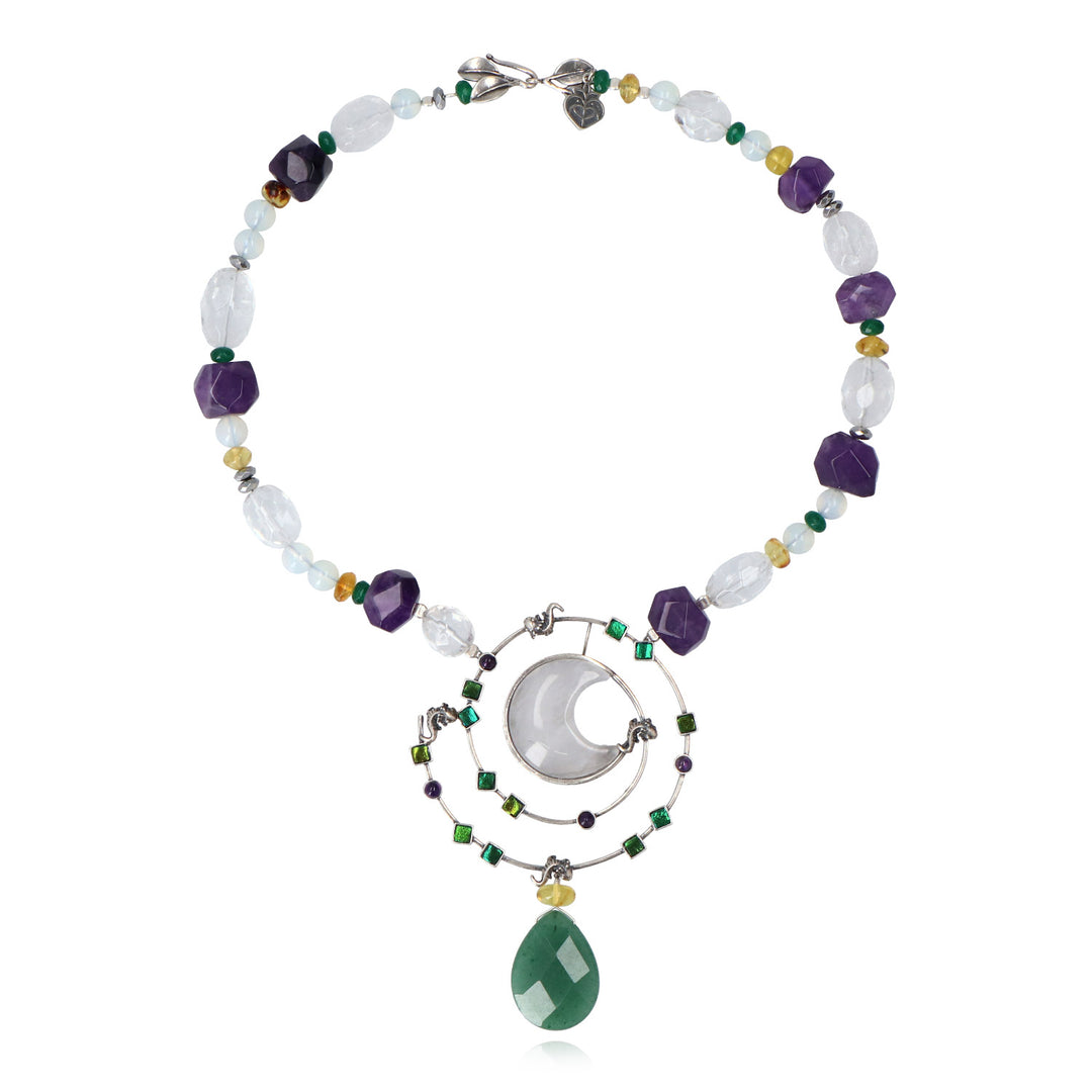 Collar Universo y Luna