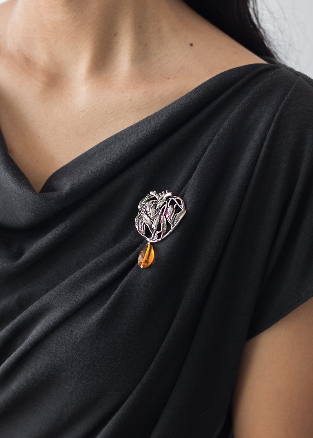 Corn heart pin