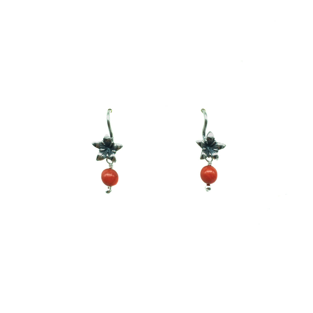 Aretes Flor de Café Ch.
