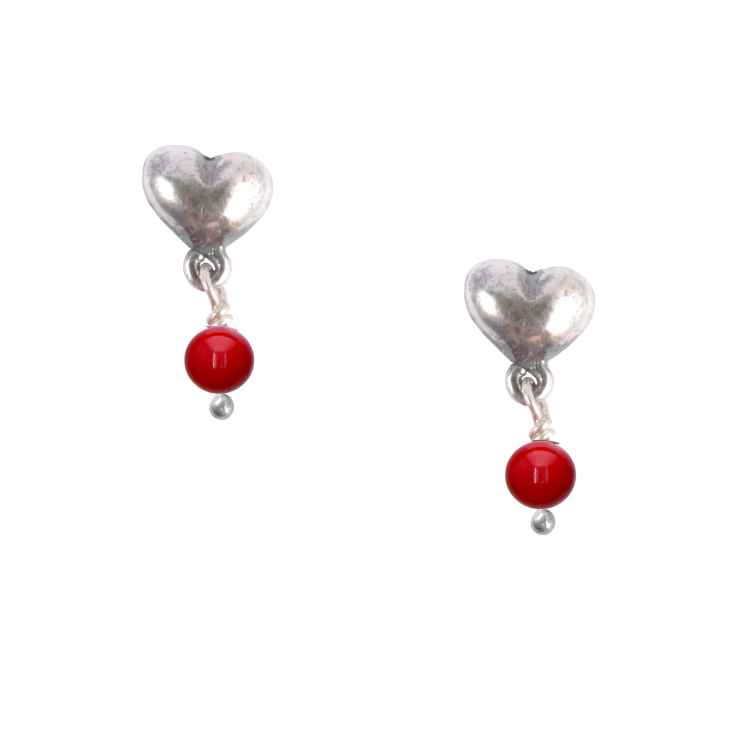 Aretes corazón mini
