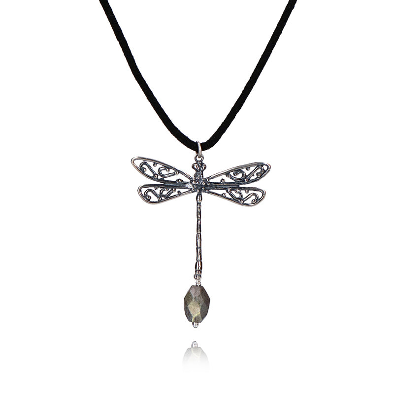 Openwork Dragonfly Pendant