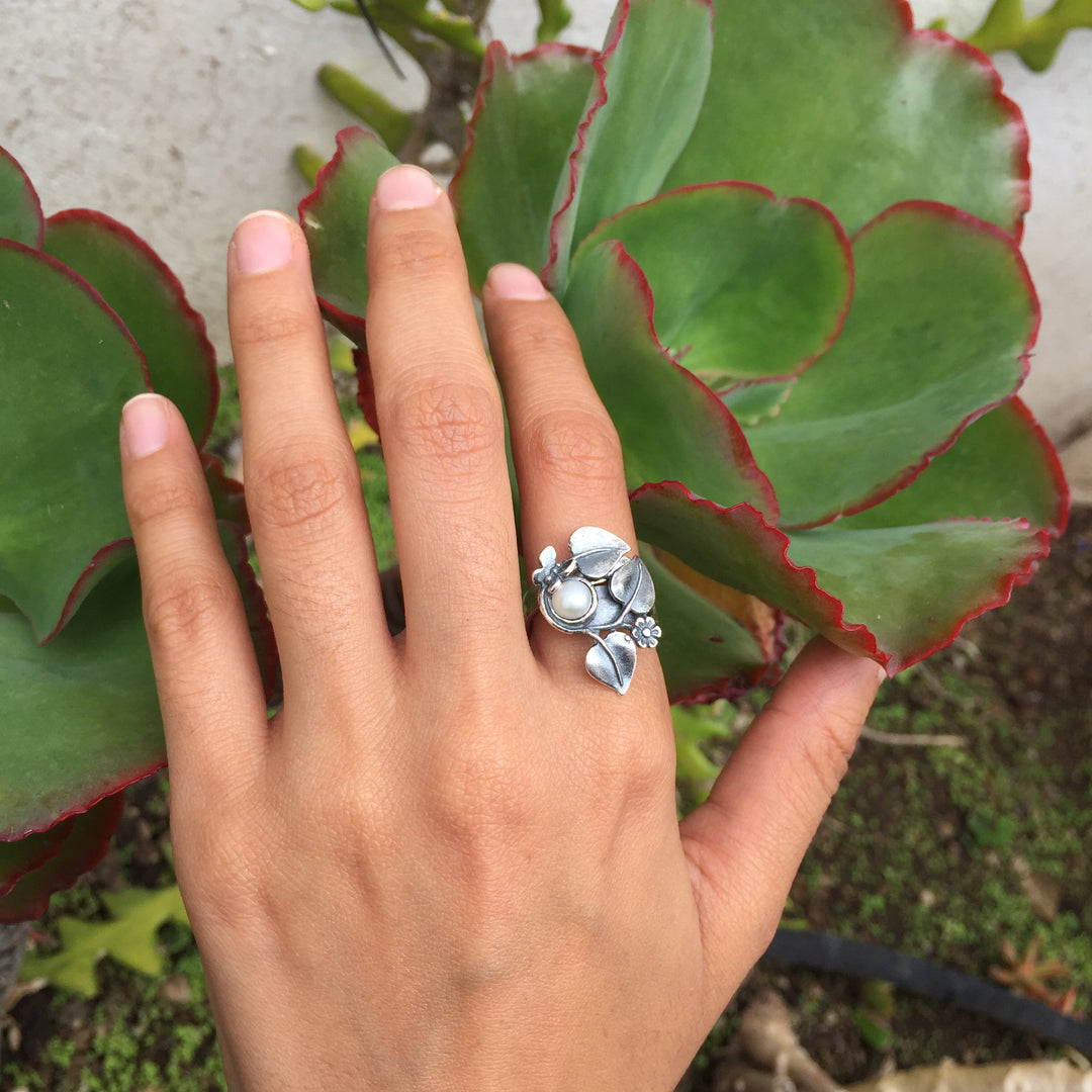 Anillo hojas de música