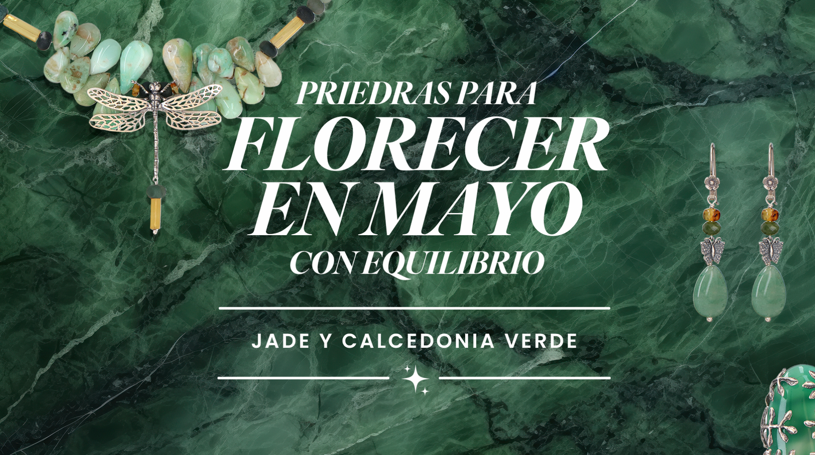 Piedras para florecer en Mayo con equilibrio