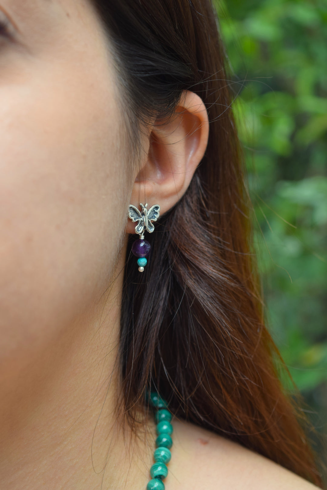 Aretes Mariposa Calada