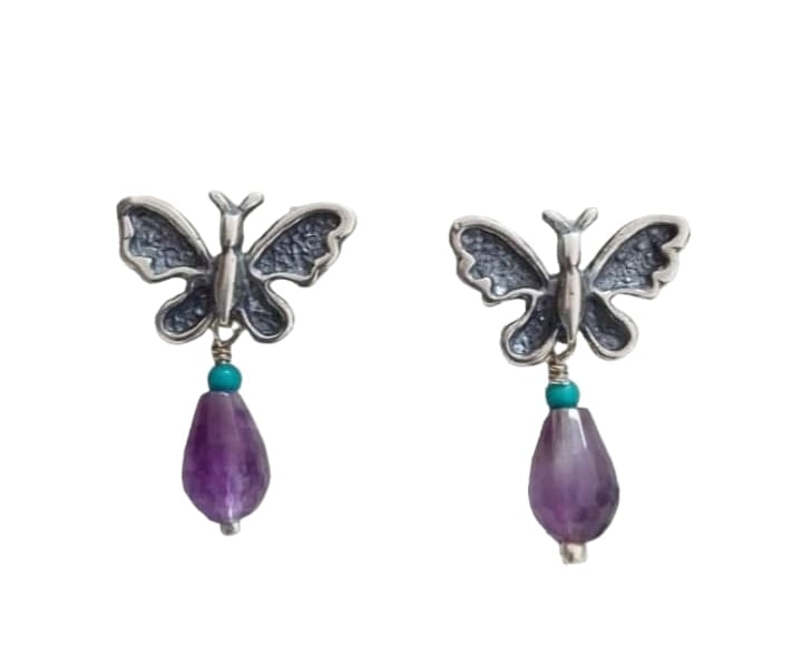 Aretes Mariposa Calada