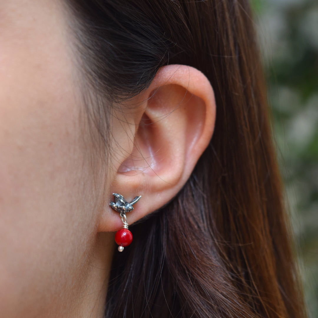 Aretes Pajarito Nido Biociclos