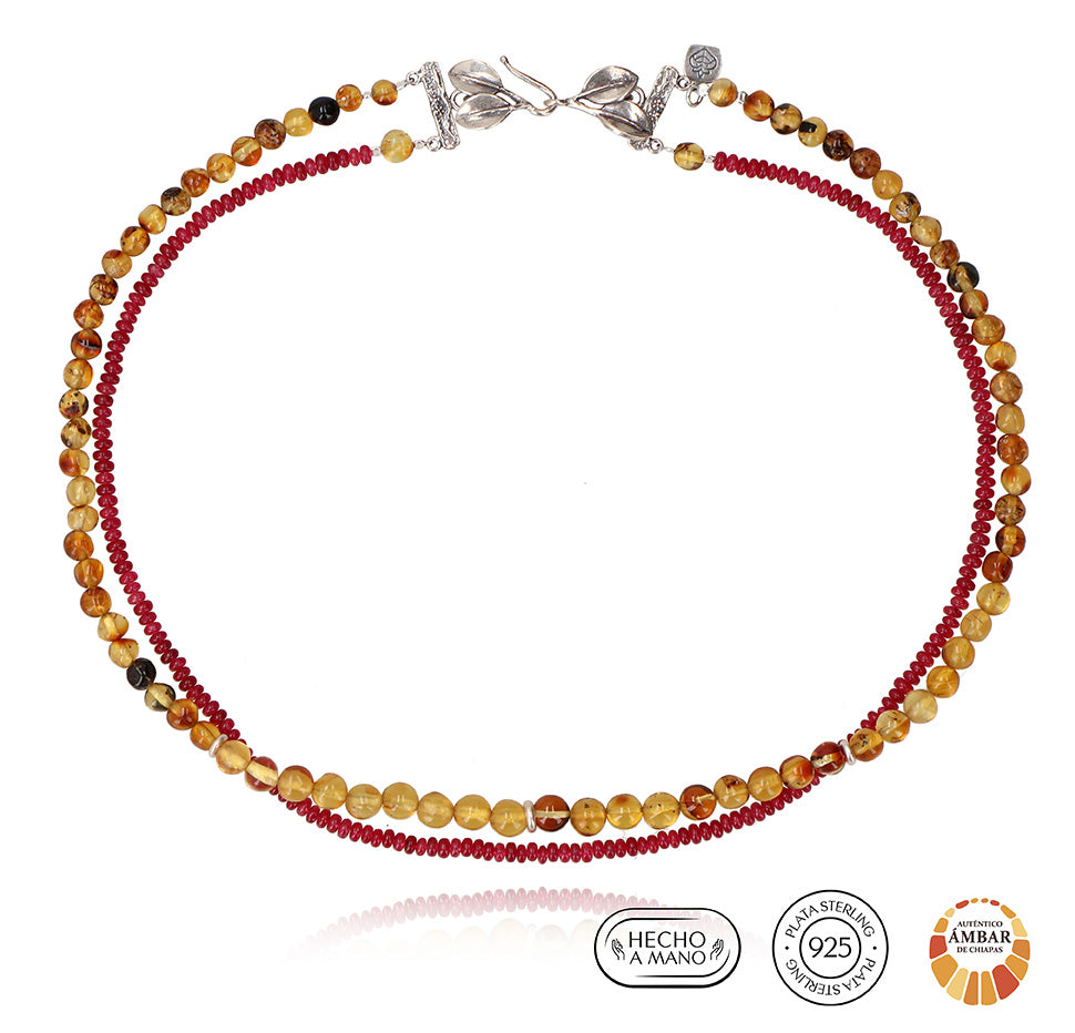 Collar Armonía de ámbar