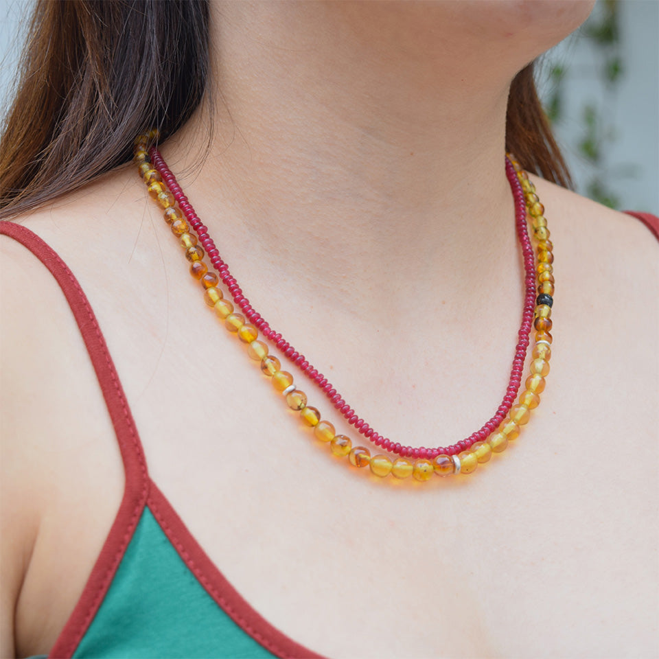 Collar Armonía de ámbar