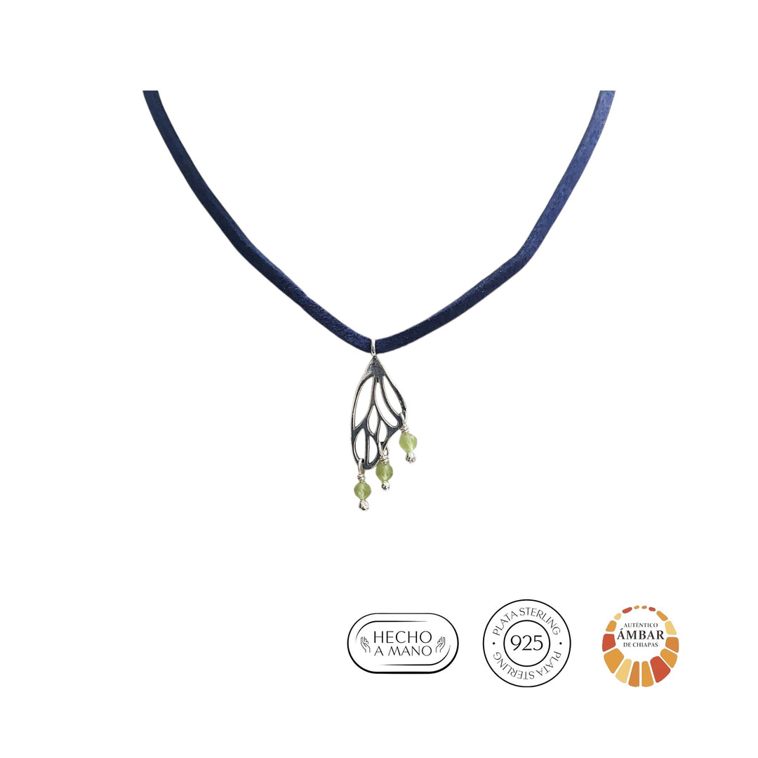 Butterfly Wing Pendant Ch.