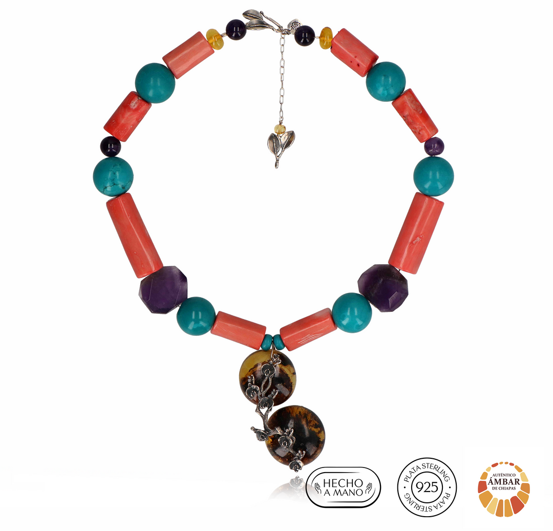 Collar Orquídeas Phalaenopsis