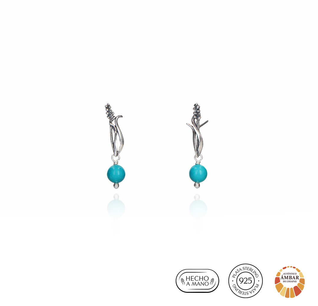 Aretes Espiga de Trigo