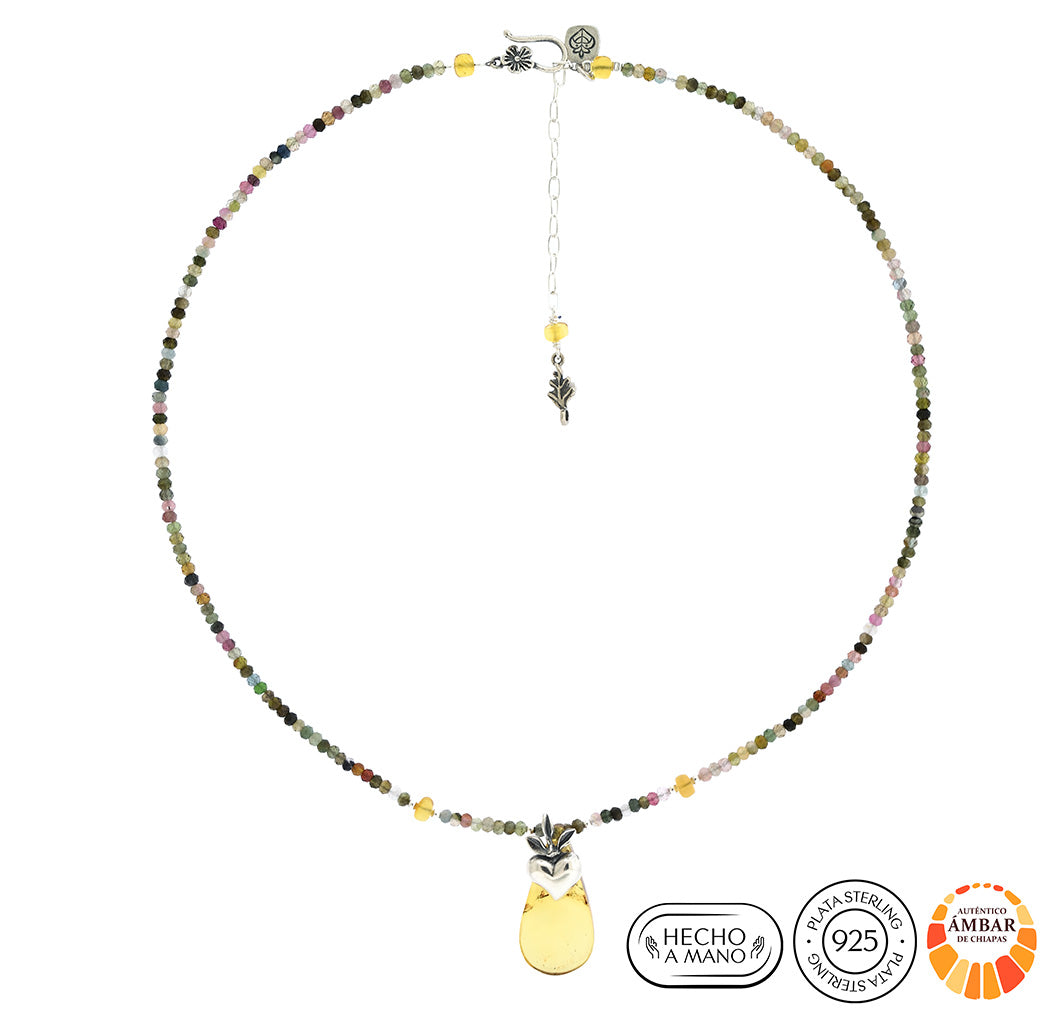 Collar Corazón Silvestre