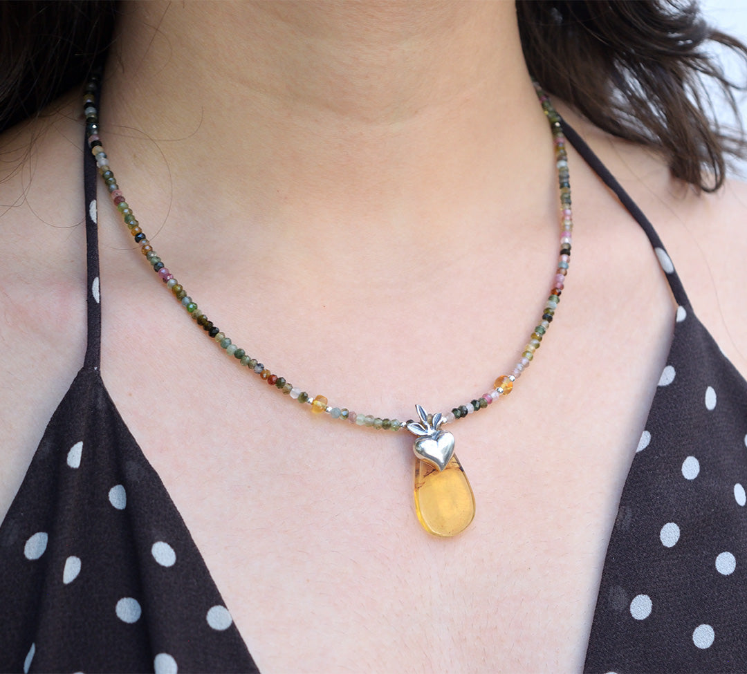 Collar Corazón Silvestre