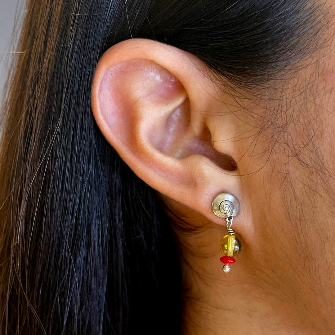 Aretes Estrella y Caracol