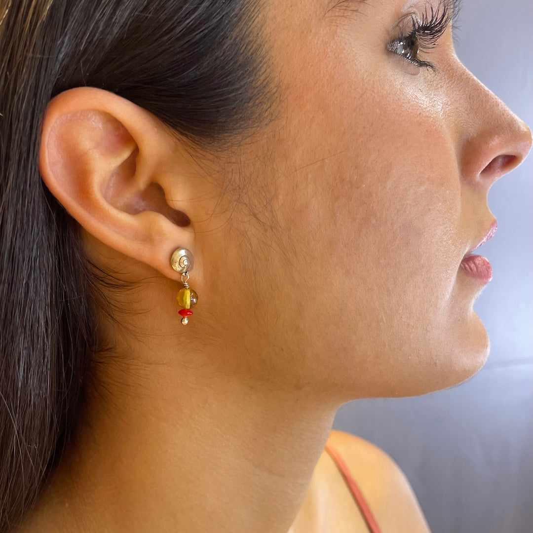 Aretes Estrella y Caracol