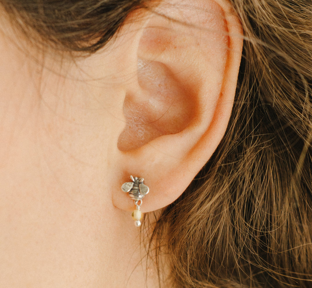 Aretes Abeja Mini