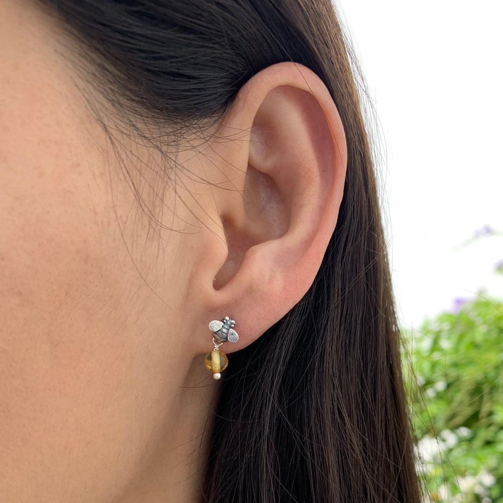 Aretes Abeja Mini