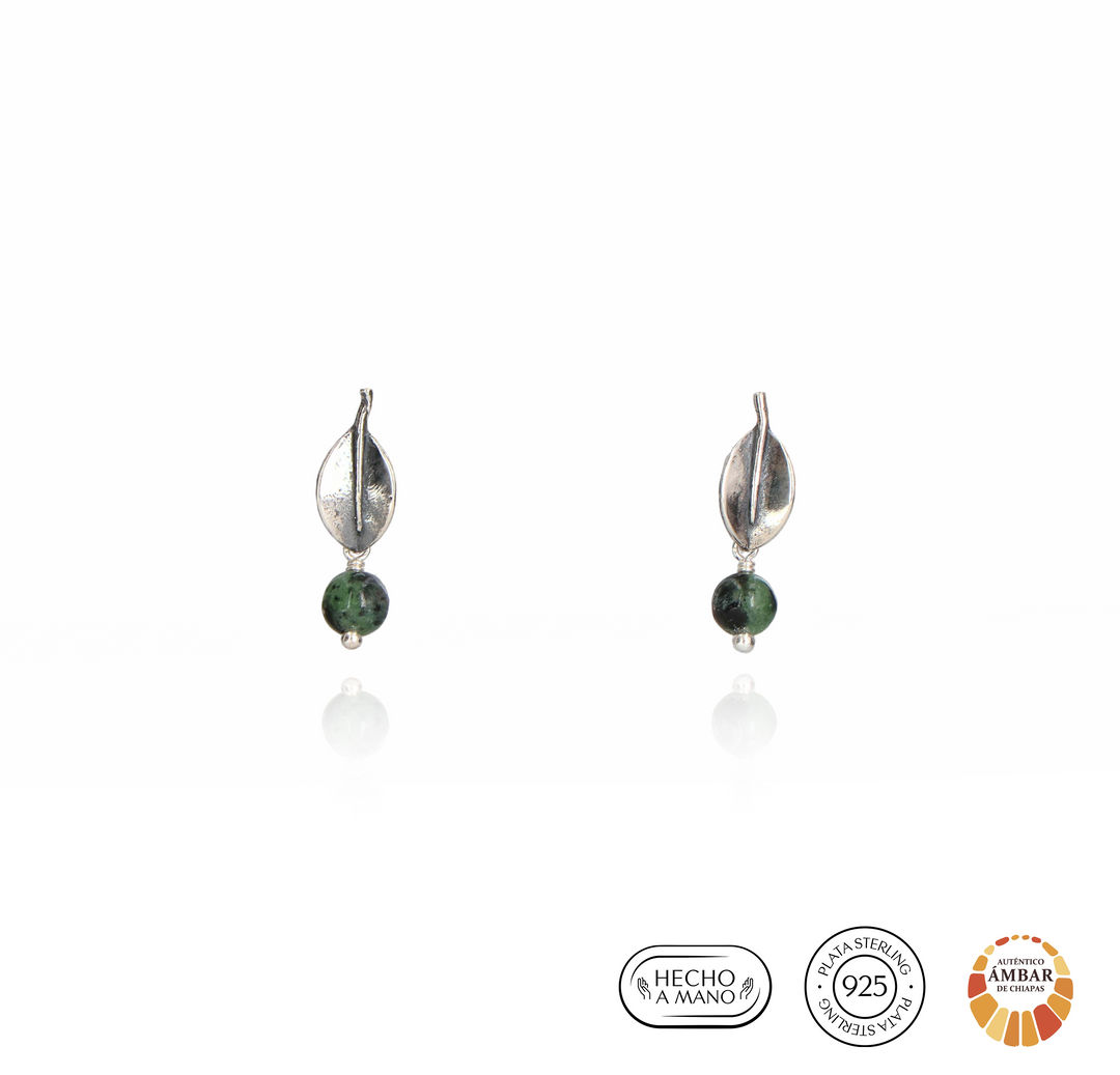 Mangrove Leaf Earrings