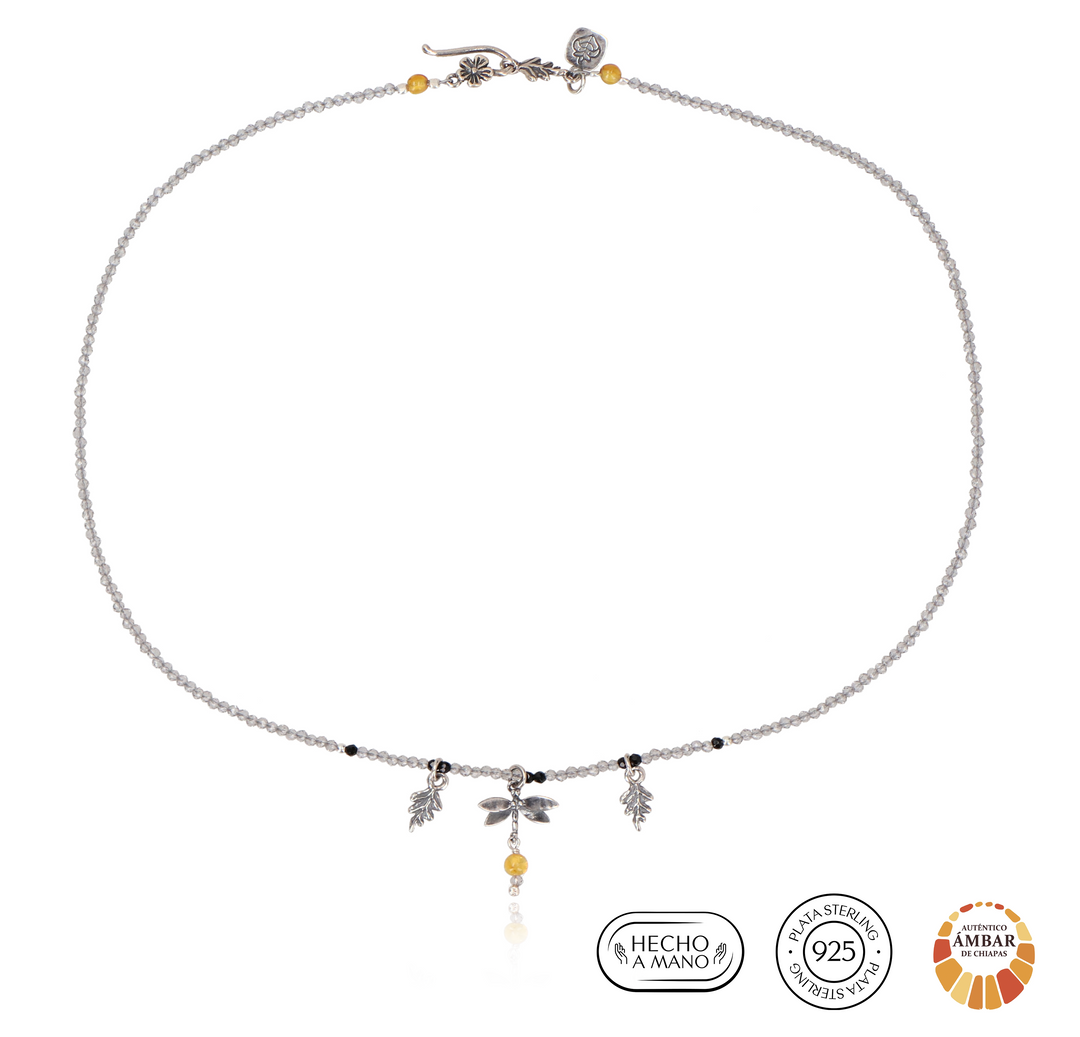 Collar Libélula mini