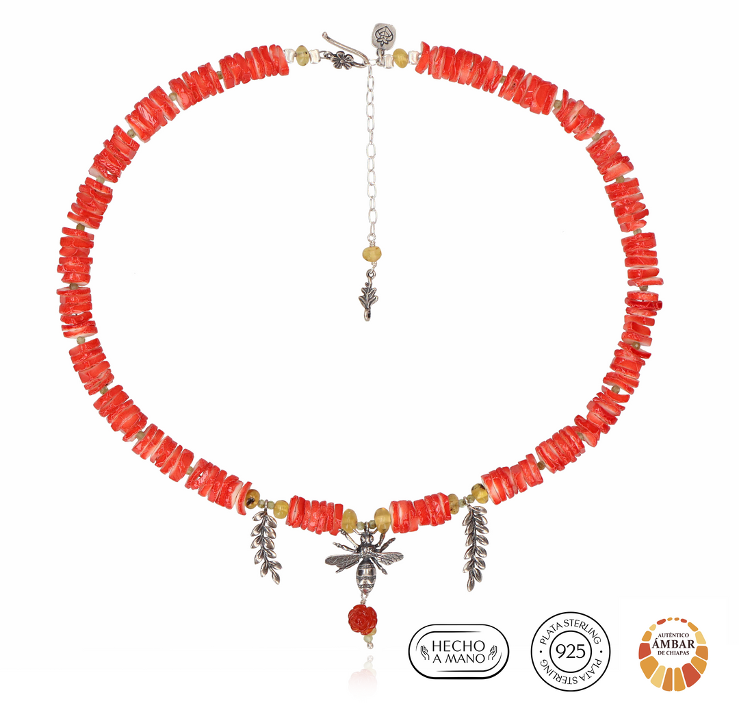 Collar Abeja Reina