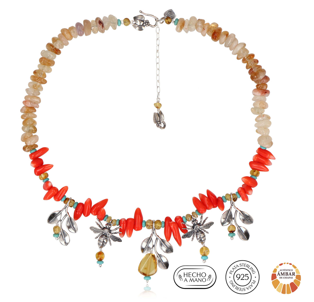 Collar Manglar y Abeja