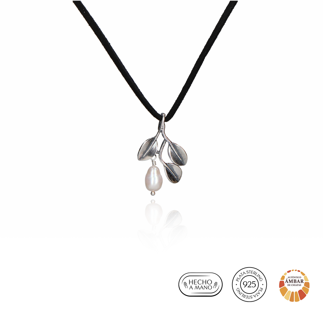 Dije 3 Hojas de Manglar