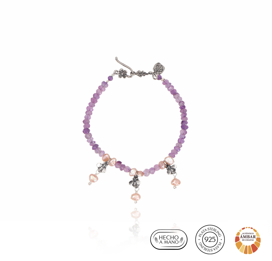 Pulsera Tres Abejitas Mini