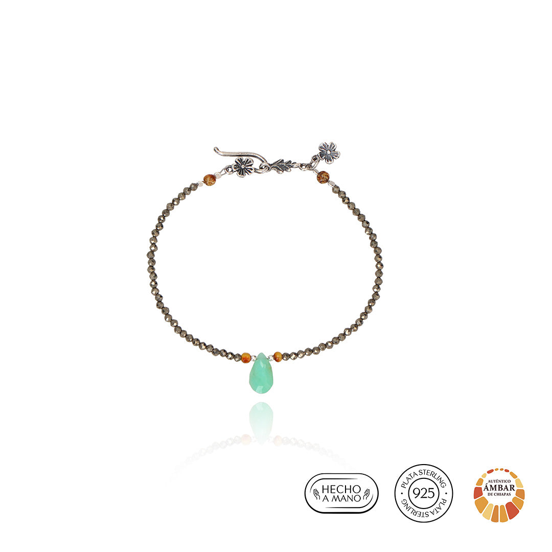 Pulsera Destello Verde