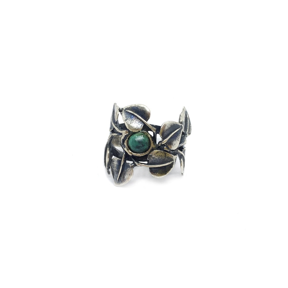 Large Music Leaves Ring