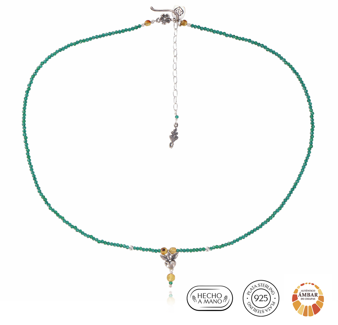 Collar Corazón Silvestre