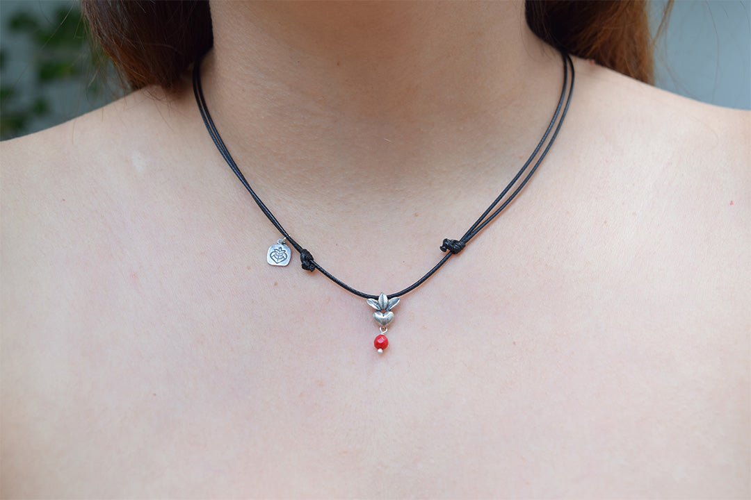 Dije Corazón Helecho Mini