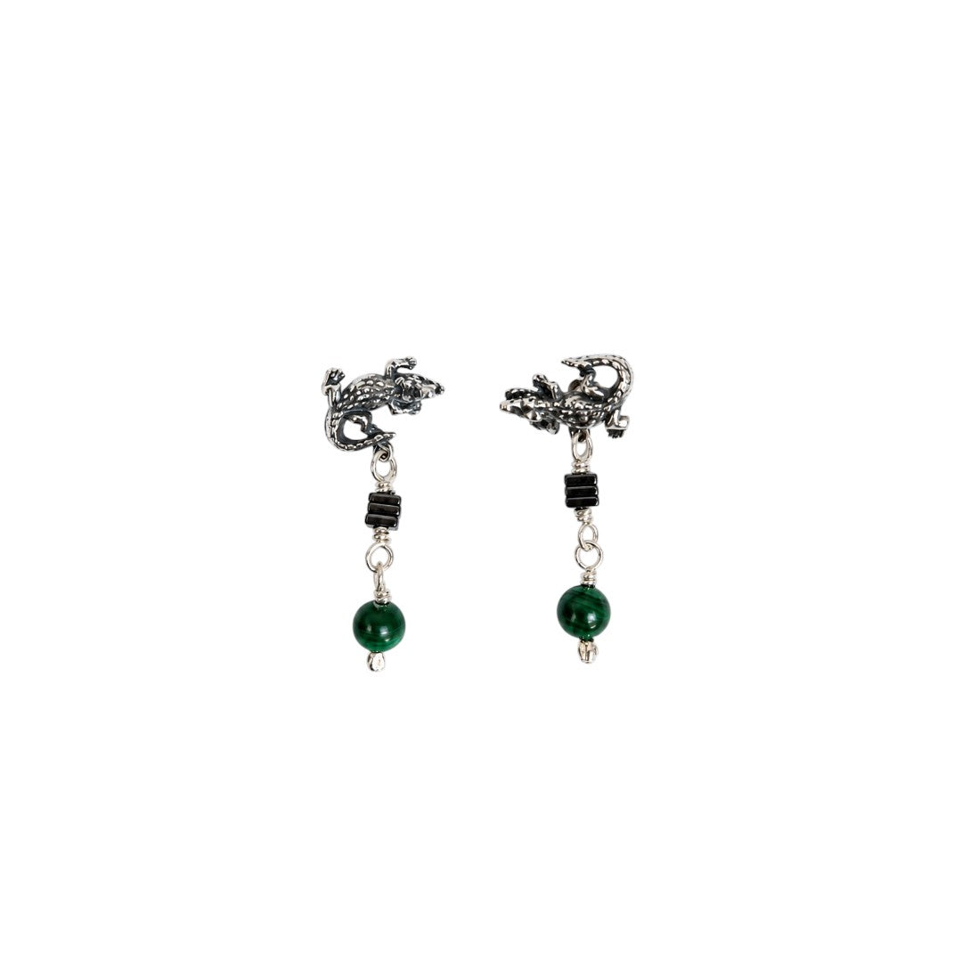 Aretes cocodrilo chico