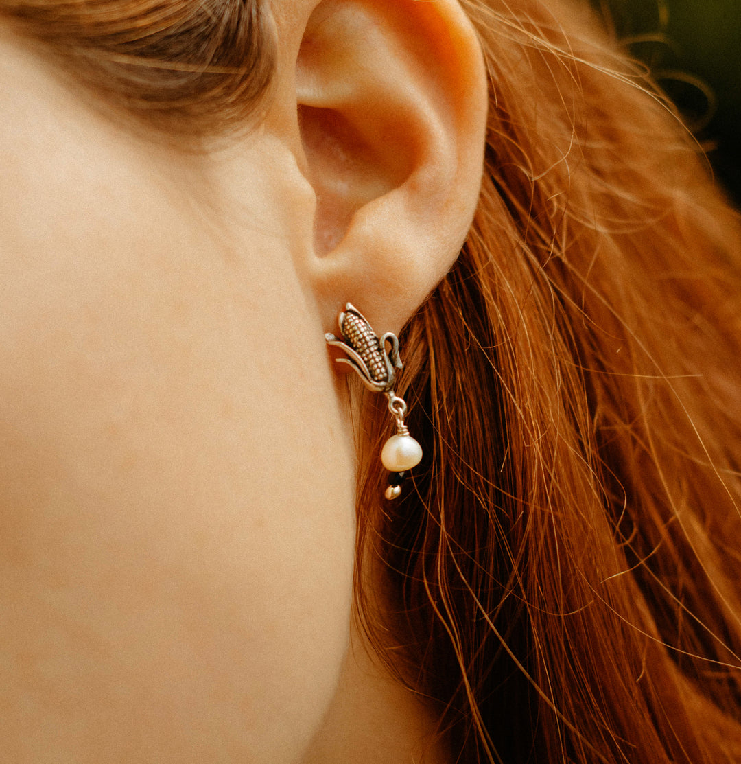 Aretes mazorca mini