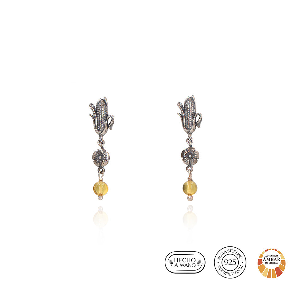 Arete Maíz en Flor